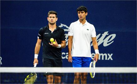 Rodrigo Pacheco se despide de dobles en el Abierto de Los Cabos; Nicolás Mejía sufre un fuerte golpe en la cabeza