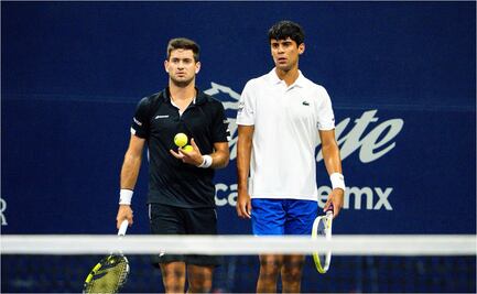 Rodrigo Pacheco se despide de dobles en el Abierto de Los Cabos; Nicolás Mejía sufre un fuerte golpe en la cabeza
