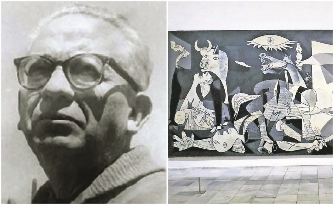 Max Aub: Foto: Archivo EL UNIVERSAL; "Guernica" de Pablo Picasso. Foto: REUTERS/Juan Medina