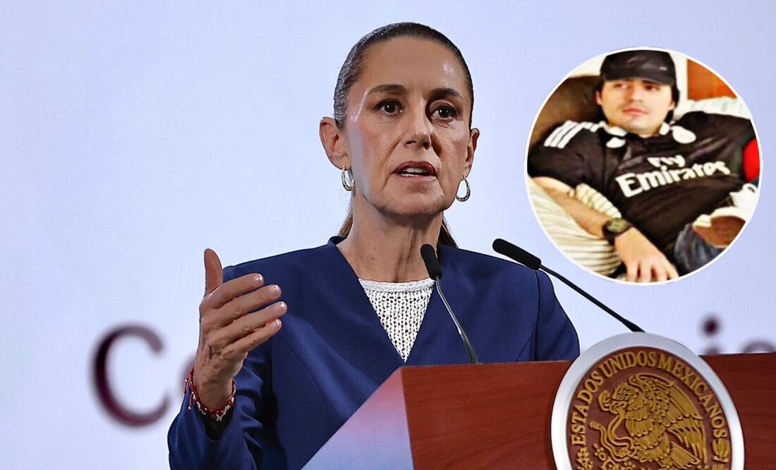 Claudia Sheinbaum habla en su conferencia matutina sobre el acuerdo de "El Mini Lic" con EU. Foto: Berenice Fregoso / EL UNIVERSAL