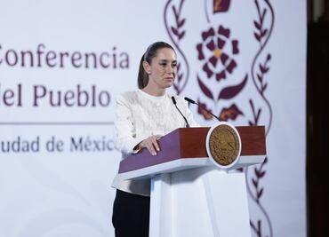 Sheinbaum: Caso Birmex se logró atender a tiempo; lo califica "buen ejemplo" para que no se cometan irregularidades