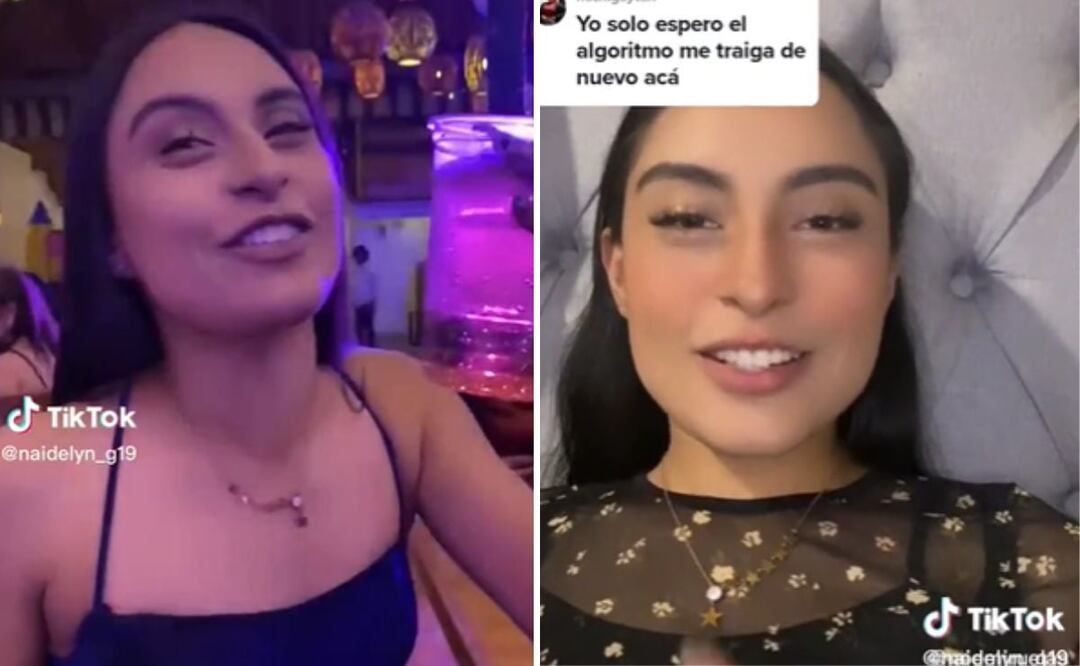 Canceló su casamiento y usó la fiesta paga para celebrarlo. Foto: TikTok @naidelyn_g19