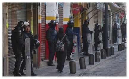 Realizan operativo contra ambulantaje en Centro de Puebla 