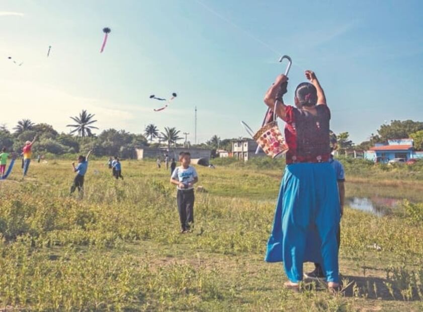 Papalotes: Vehículos para bajar las almas