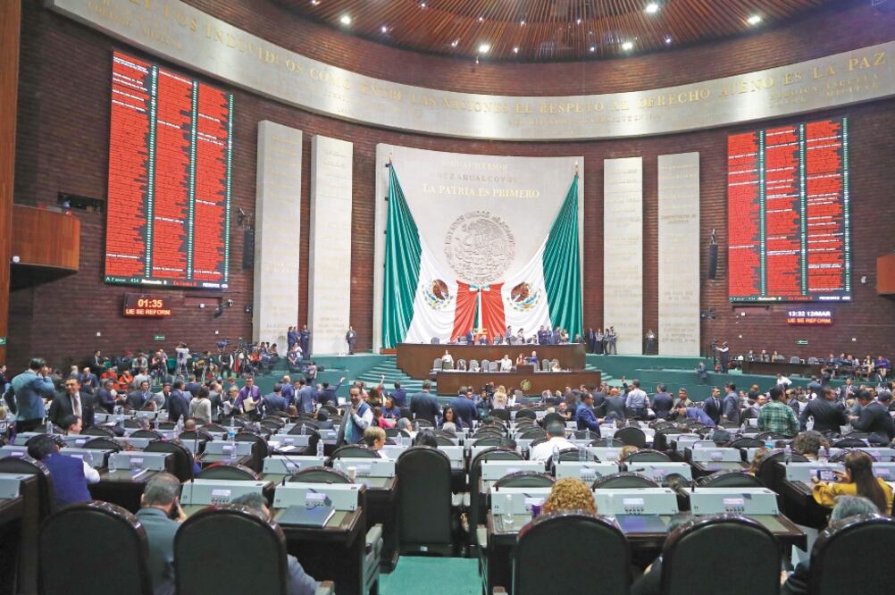 En la Cámara de Diputados se instaló un grupo técnico redactor para elaborar una nueva Ley de Protección Civil. Foto/ARCHIVO EL UNIVERSAL