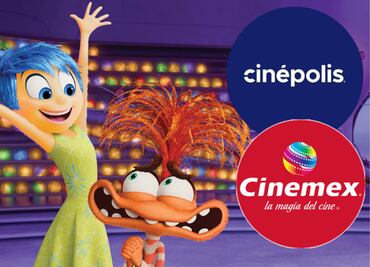 Cinépolis vs Cinemex: ¿dónde es más barato ver Intensamente 2?