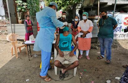 India registra 90 mil 632 casos de Covid-19 en 24 horas