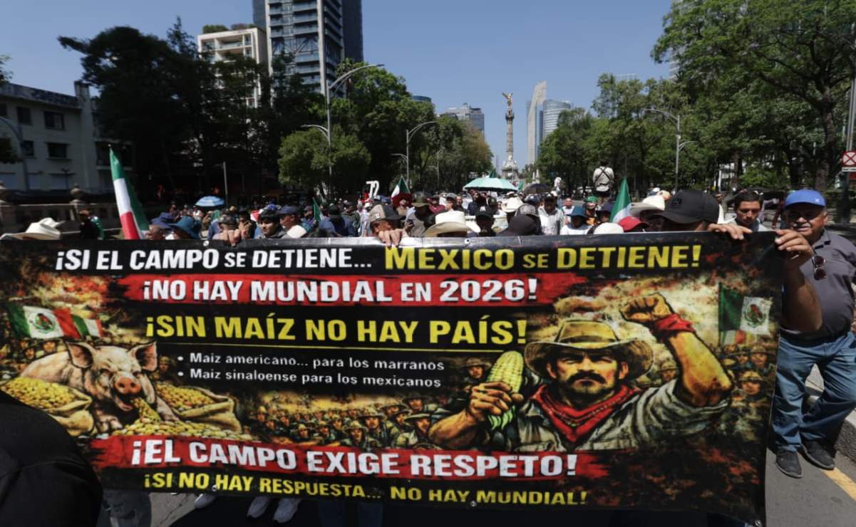 ?‍Luego de 8 horas de bloqueo entre Reforma y Canal del Norte, agricultores liberan vialidades para entablar mesa de diálogo con autoridades