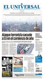 Portada impresa del  2 de enero de 2024