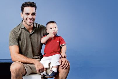 Marcus, un actor que cambia pañales