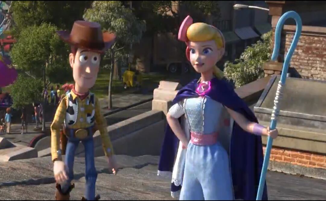 La organización pidió al director de Toy Story 4, Josh Cooley, retirar el bastón de Bo Peep. Foto: Captura de video