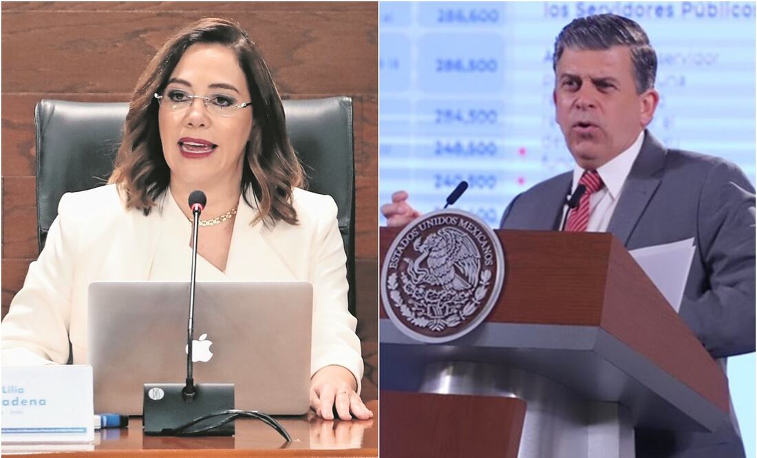 Blanca Lilia Ibarra (izquierda) y Ricardo Sheffield. Fotos: Berenice Fregoso. EL UNIVERSAL