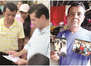 Peña les ofreció "todo el apoyo", pero la ayuda nunca llegó