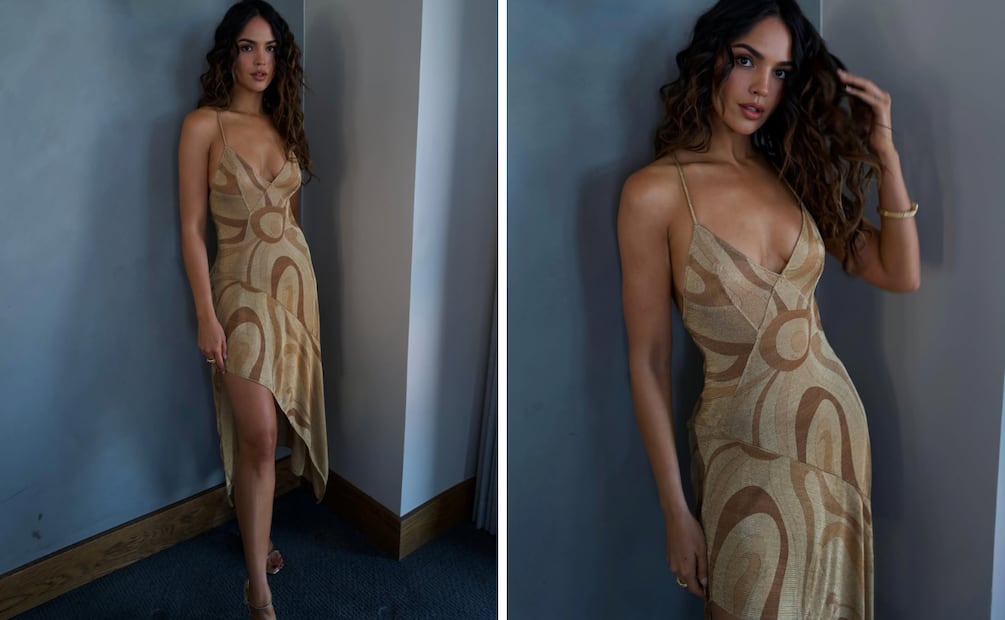 Vestido firmado por Emilio Pucci. Foto: Instagram @eizagonzalez