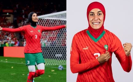 Nouhaila Benzina, la primera jugadora que usará hiyab en el videojuego FIFA 23