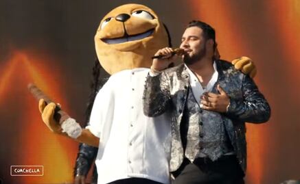 Con botarga de Snoop Dog, Banda MS prende Coachella