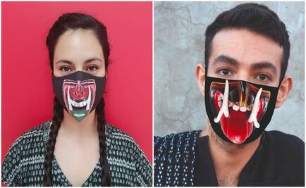 Mexican designer collaborates with artisans to create ecological masks