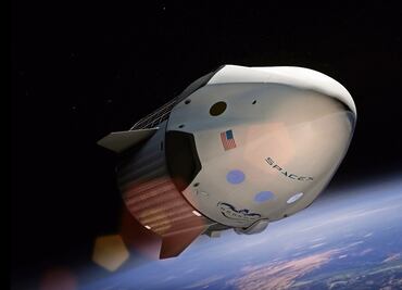 Turistas de SpaceX entran en órbita al separarse la cápsula del cohete
