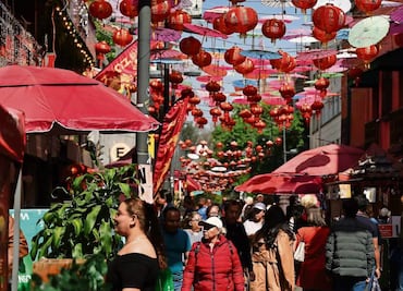 Año Nuevo Chino: Adornan el barrio para recibir a “la serpiente de madera”