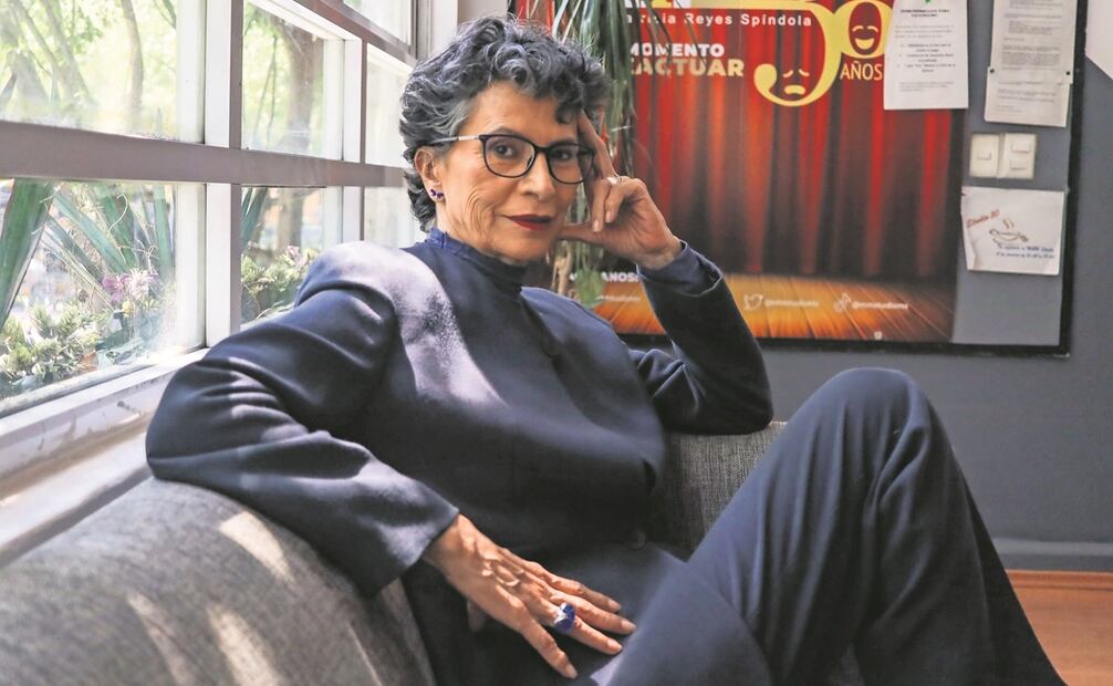 La actriz llegó a sentirse encasillada. Foto: Hugo Salvador/ El Universal