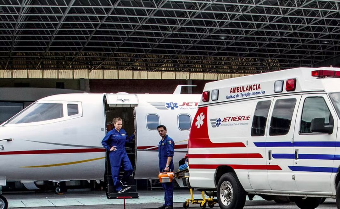 Así es  Jet Rescue, empresa mexicana cuya aeronave se estrelló en Philadelphia. Foto: Jet Rescue