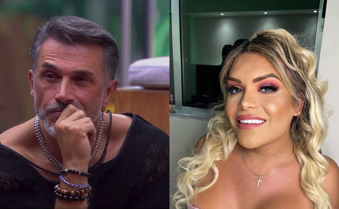 Wendy Guevara y Sergio Mayer concursantes de “La Casa de los Famosos”. Foto: Facebook