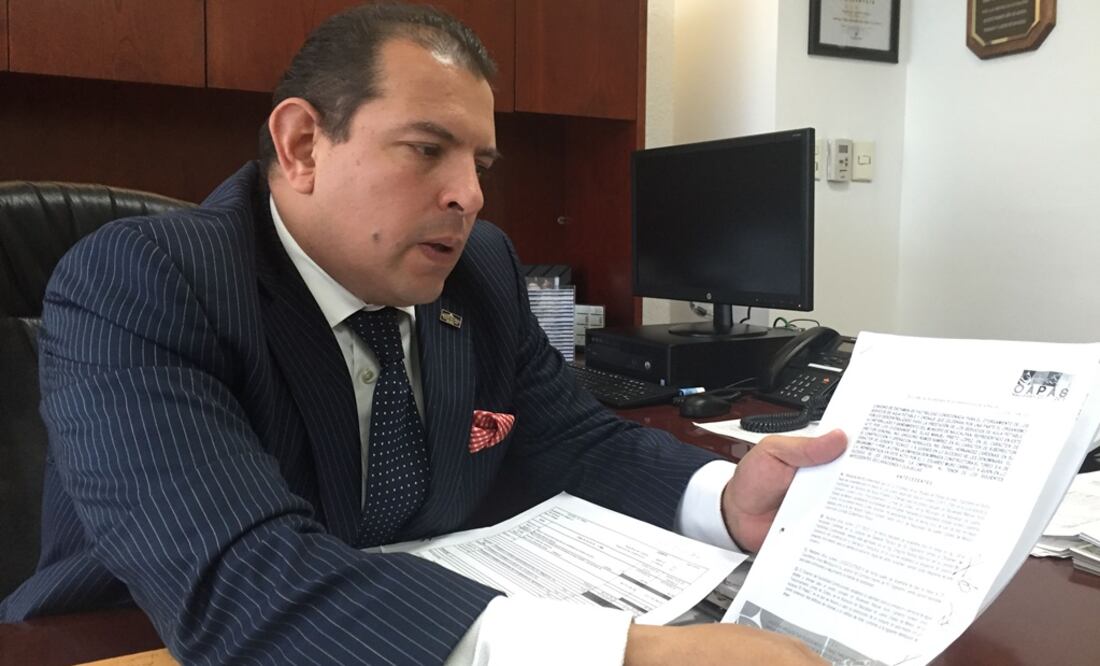 Francisco Santos Arreola, director del Organismo de Agua Potable, Alcantarillado y Saneamiento de Naucalpan (Foto: Archivo/El Universal)