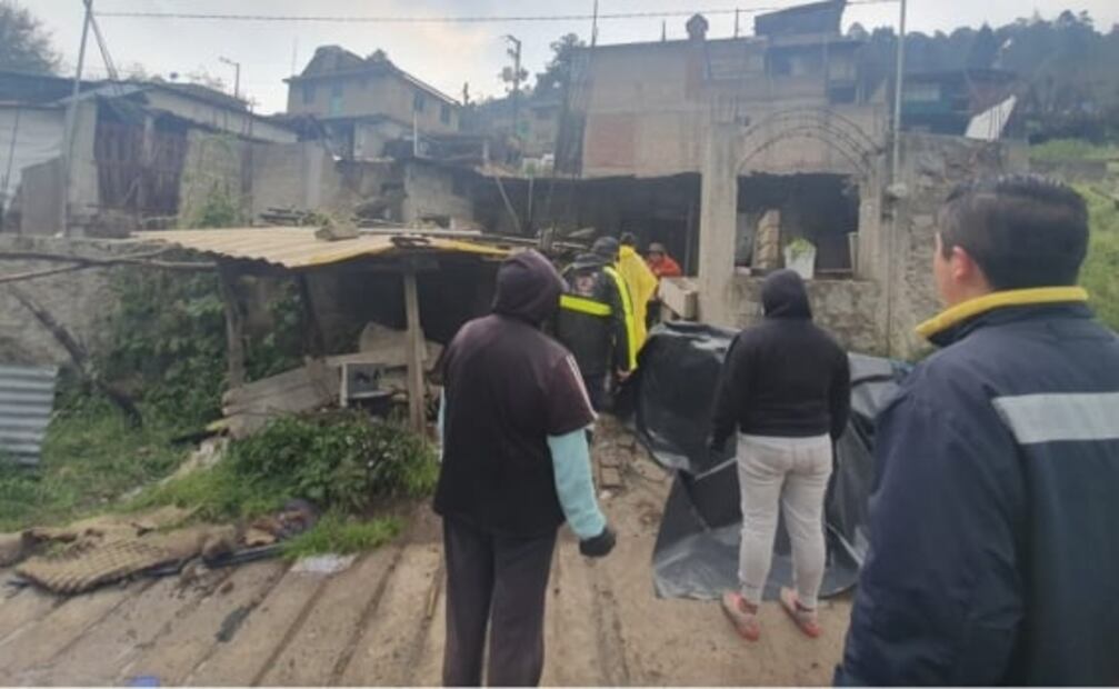 Permanecen en albergue cinco de 40 familias afectadas por granizada en Naucalpan