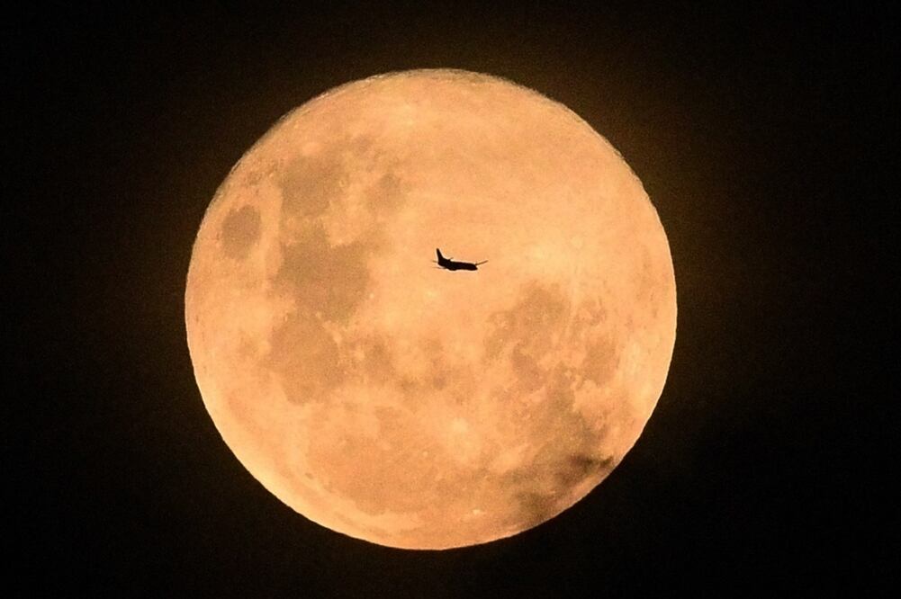 Luna llena, capturada desde Sidney, Australia.
Foto: EFE / Sam Mooy, archivo