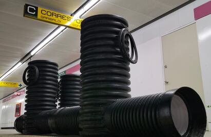 Comienza instalación de nuevo drenaje y tendido de balasto por remodelación de la Línea 1 del Metro CDMX