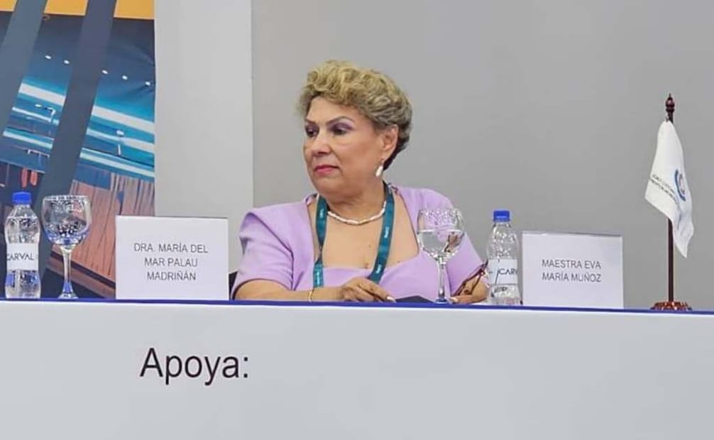 Eva María Muñoz, presidenta de la Asociación Mexicana de Agentes de Carga (Amacarga). Foto: Facebook @Amacarga