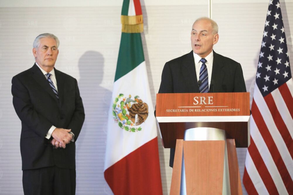 Crimen organizado trasnacional, cooperación regional en materia de seguridad y desarrollo económico, en la agenda México-EU, según el Departamento de Seguridad Nacional estadounidense (CARLOS BARRIA. AP)