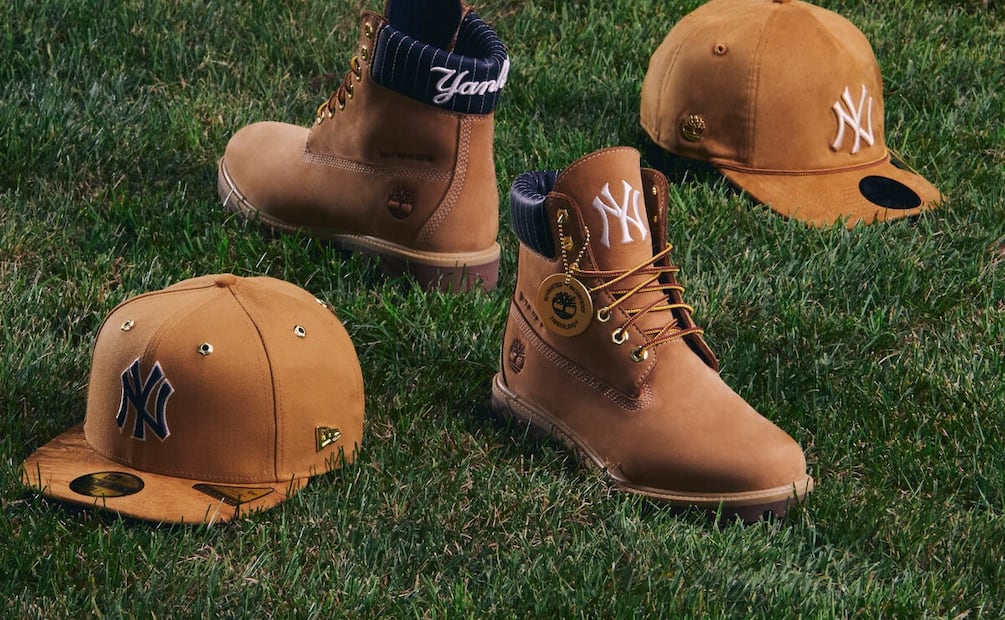 Colección Timberland x New Era. Foto: Cortesía Timberland y New Era