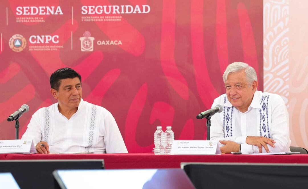 Foto: Twitter de Salomón Jara Cruz, gobernador de Oaxaca