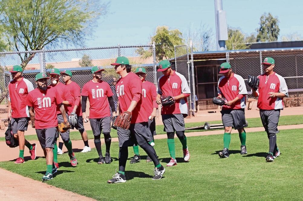 La práctica fue en las instalaciones de Peoria Sport Complex, en Arizona (CHARROS DE JALISCO)