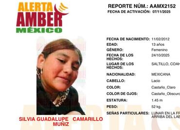 Hallan sin vida a menor reportada como desaparecida en Coahuila; presenta lesión por arma de fuego