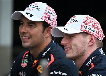 Checo Pérez y Max Verstappen al podio; así se vivió el GP de Japón 2024