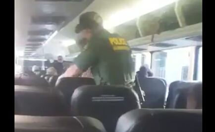 Video. Captan detención de inmigrante en autobús público en Miami