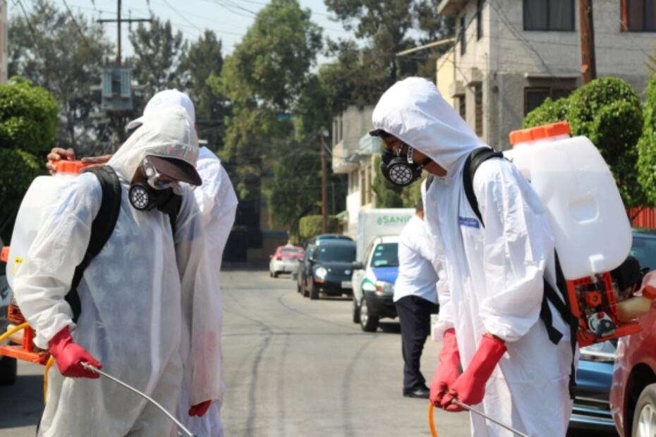 Candidato de las RSP organiza brigada de sanitización en Iztapalapa