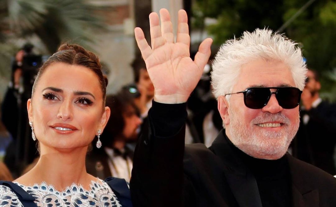 Almodóvar y Penélope Cruz. Foto: Archivo