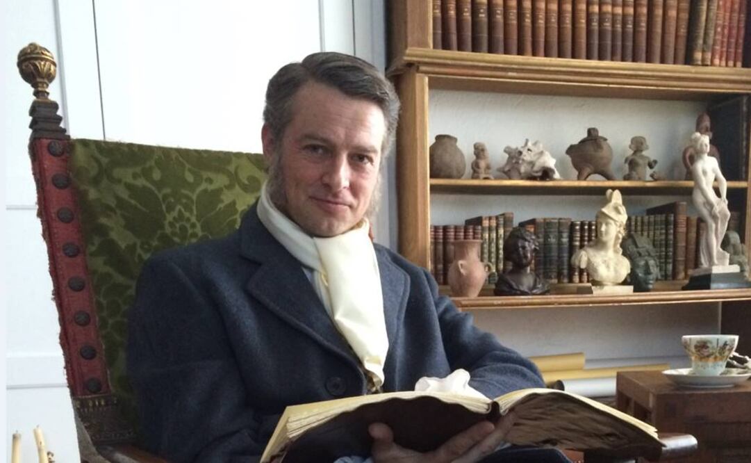 Humboldt  es interpretado  por el actor alemán Alexander Holtmann. (FOTO: Cortesía de  Ana Cruz y la producción del filme)