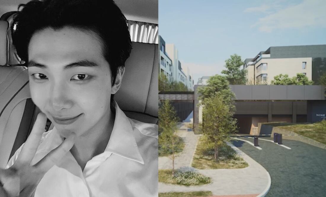Así es el exlusivo y lujoso apartamento del músico de BTS. Fuente: Instagram @rkive
y sitio oficial Nine One Hannam