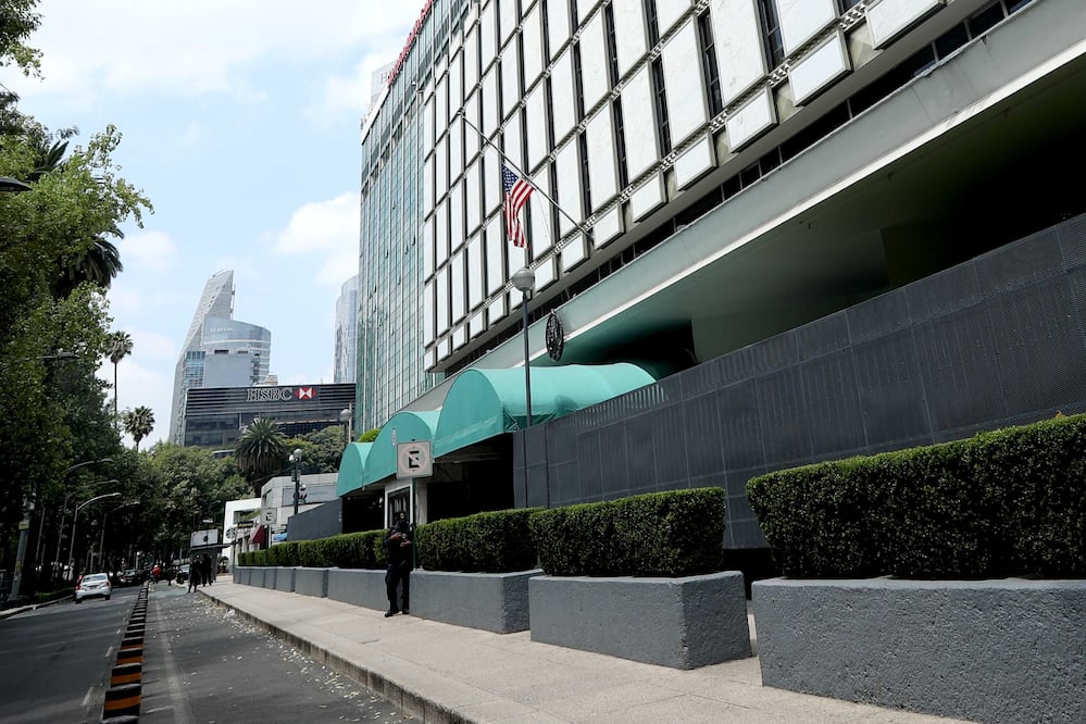 Embajada de Estados Unidos en la Ciudad de México. Foto: EL UNIVERSAL