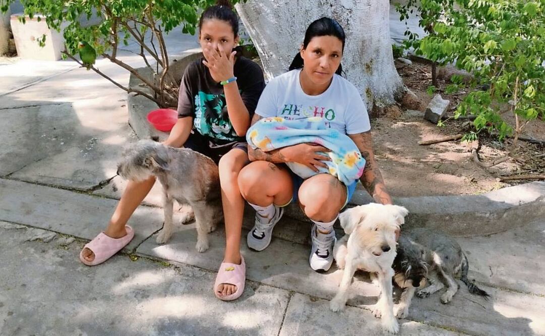 Paola, de nacionalidad colombiana, pasó prácticamente en la calle la entrada del Año Nuevo, sin dinero y en medio de tribulaciones. Foto: Especial (03/01/2025)