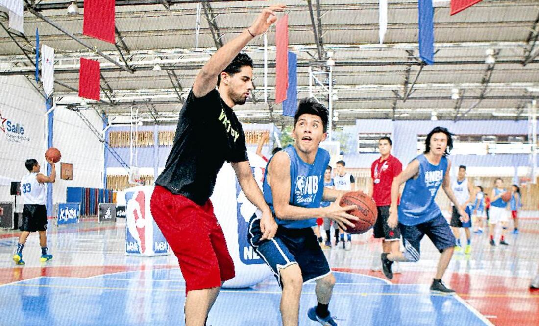 Jorge juega con los Bucks de Milwaukee; tiene 35 partidos en la NBA (RAMÓN ROMERO. EL UNIVERSAL)