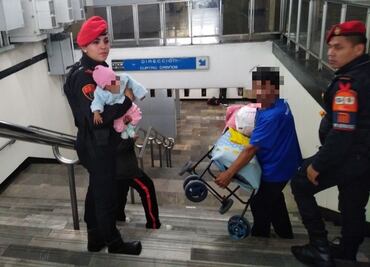 Mujer intenta arrojar a su bebé al Metro de la CDMX