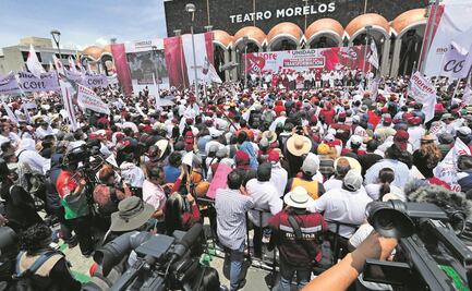 Candidaturas, por encuestas, insiste Morena