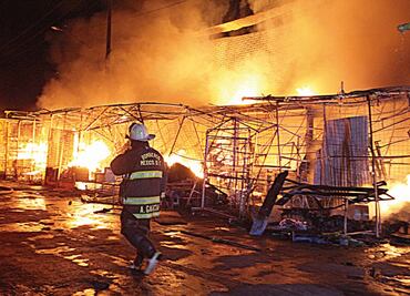 Fiscalía revela que incendios en 5 mercados públicos fueron por cortos circuitos