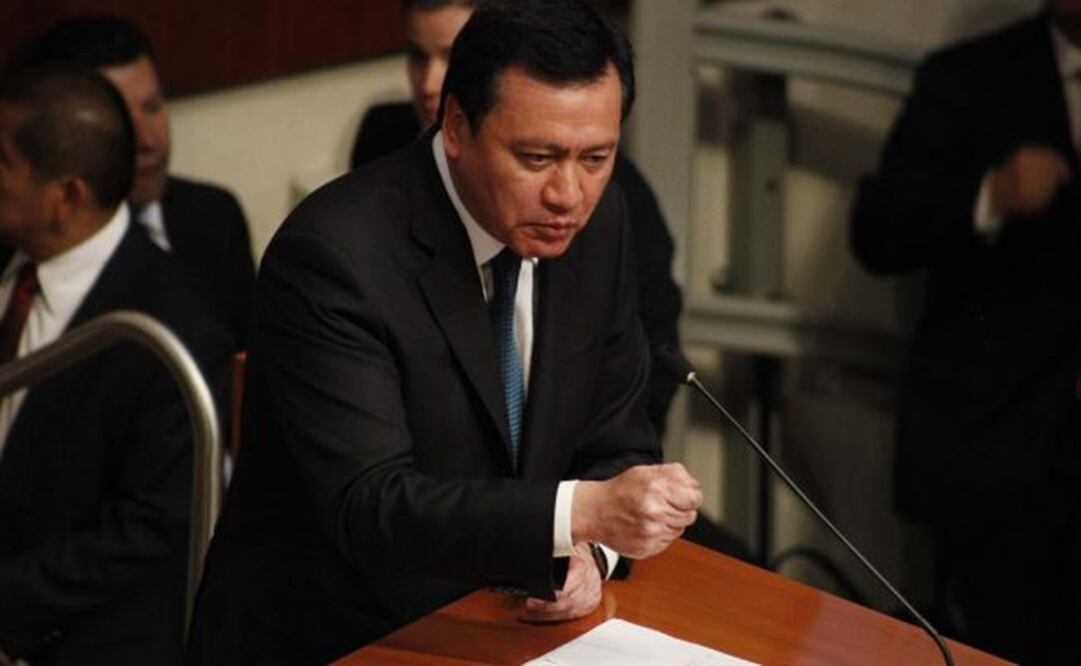 The meeting is also attended by the commissioner general of the Federal Police. (Photo: File/EL UNIVERSAL)