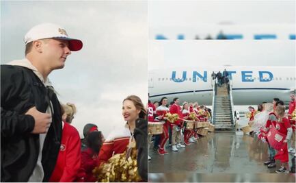 San Francisco 49ers llegan a las Vegas para el Super Bowl LVIII